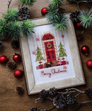 BT-221C Counted cross stitch kit Crystal Art "Merry Christmas"
