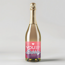 Bubbly Inside Champagne Label