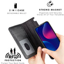 Buffalo Leather Samsung Galaxy S24 Plus Wallet with Detachable Case
