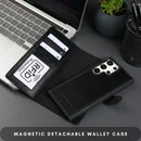 Buffalo Leather Samsung Galaxy S24 Ultra Wallet with Detachable Case