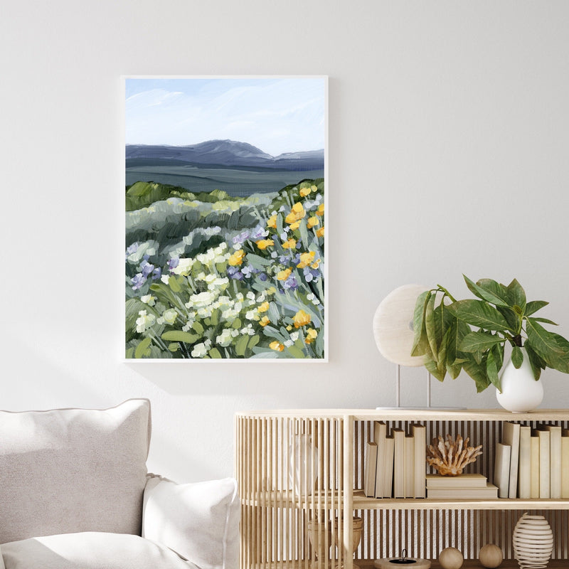 "Buffalo Mountain" Art Print