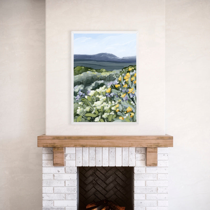 "Buffalo Mountain" Art Print