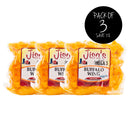 Buffalo Wing Cheese Nuggets | Pack of 3 | 8 oz | Jisa's Farmstead Cheese