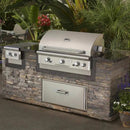 Built-In BBQ Outdoor Gas Grill Cover 30"L x 30"D x 16"H Vinyl Black