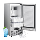 Kismile Commercial Under Counter Built-in Nugget Ice Maker Z5830N