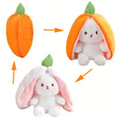 Bunny Plush with Strawberry or Carrot Design – Sweet Toy for Kids