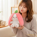 Bunny Plush with Strawberry or Carrot Design – Sweet Toy for Kids
