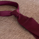 Chianti - Burgundy Silk Grenadine Tie