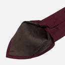 Chianti - Burgundy Silk Grenadine Tie