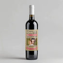 Burlap Bridesmaid Wine Label