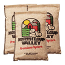 Yellow Un-Popped Popcorn Kernels in Burlap Bag | Pack of 3 | 2 lb | Non-GMO | Popcorn County USA | North Loup Valley
