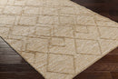 Buse Hand Woven Beige Area Rug - Clearance
