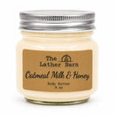 Body Butter Lotion | Oatmeal Milk & Honey | 8 oz | The Lather Barn
