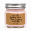 Body Butter Lotion | Black Raspberry & Vanilla | 8 oz | The Lather Barn