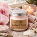 Body Butter Lotion | Sea Salt & Orchid | 8 oz | The Lather Barn