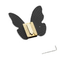 Butterfly acrylic towel hook gold bathroom wall mount holder