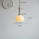 Butterfly ceramic led pendant lamp bedroom white fluted light