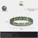Butterfly glass chandelier gold rectangular light for dining room