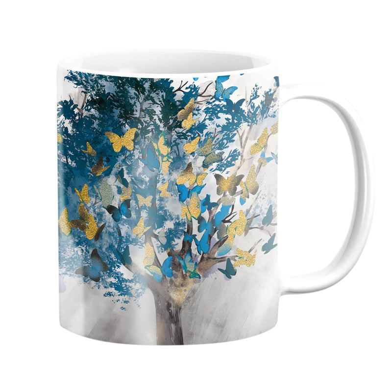 Butterfly Leaves Mug