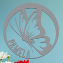 Butterfly Name Sign