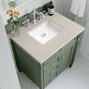 James Martin Brittany 30" Single Bathroom Vanity, Black Onyx