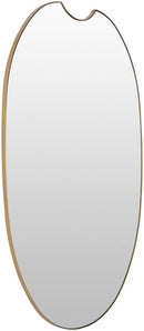 Escaudain Contemporary Gold Mirror - Clearance