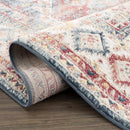 Brend Rust Medallion Area Rug - Clearance