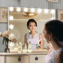 Hollywood Vanity Mirror With Lights 23x18 Aluminum USB Port