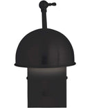 Adesso 12"H Swing Arm LED Wall Lamp Black Metal Finish