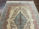 Karastan Rug 4x6, Pastel Ivory Kirman Rug