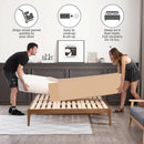 Queen 14 Inch Hybrid Mattress Memory Foam Ultra Comfort Foam
