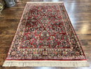 Karastan Rug 5.9 x 9 Red Sarouk