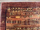 Couristan Rug 8x11 Brown Contemporary Wool Belgium Power Loomed Carpet