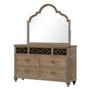 1 Piece Dresser, Dovetail Drawers, Bedroom Furniture - Oak / Rustic