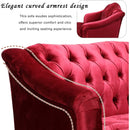 Comfy 3-seat Sofa with Wooden Legs, PU, for Living Room and Study