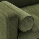 EightyTwoInches Pull Out Sofa Bed With Hidden Mattress