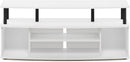 Jaya Large Entertainment Center For 55 Inch TV White And Black
