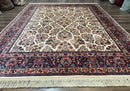 Karastan Rug 8.8 x 10.6 Ivory Sarouk