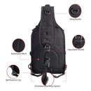 Tactical Medium 15L Sling Backpack Range Bag