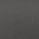 Top Grain Leather Two Piece Living Room Sofa Set Dark Gray