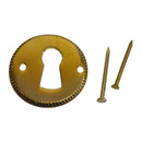 Detailed Brass Keyhole Cover