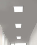 LoProfile 9" Square LED Surface Mount Ceiling/Wall Light 3000K White