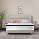 12 Inch Twin XL Breathable Cool Cover Certipur-US Memory Foam Individual Pocket Spring Hybrid Mattress