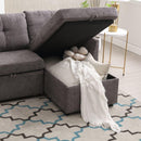 Modular Sectional Sofa L Shaped Modular Couch with Reversible Chaise Modular Sofa Sectional Couch with Storage Seats