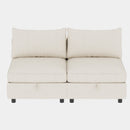 Modular Sectional Sofa, Convertible Sofa Seat With Storage, Sets Including Three seater Sofa & Couches,Loveseat and Single Chair (1+2+3 Seat) for Living Room
