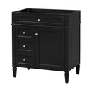 Bathroom Vanity With 2 Drawers And Tip-Out Drawer, Storage Cabinet
