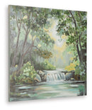 Evermaddick - Wall Art - Green / Gray / White