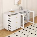 2403Modern minimalist side cabinets, dining room or living room lockers