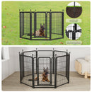 Dog Playpen 8 Panels 40' Height Heavy Duty Dog Fence Puppy Pen for Large Medium Small Dogs Indoor Outdoor Foldable Pet Exercise Pen