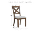 Moriville - Dining UPH Side Chair (Set of 2) - Beige